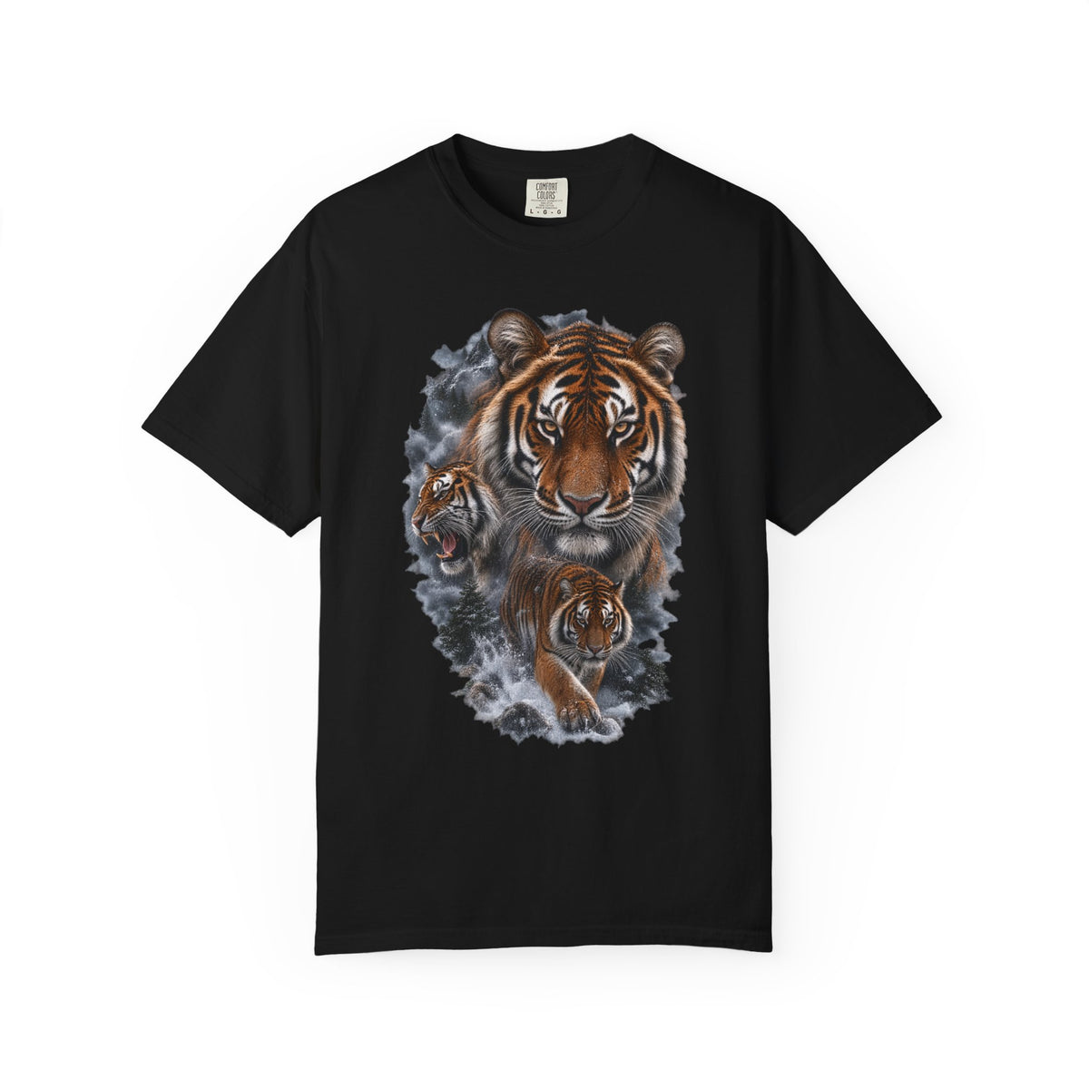 Tiger Moon Comfort Colors T-Shirt – Vintage Big Cat Graphic Tee