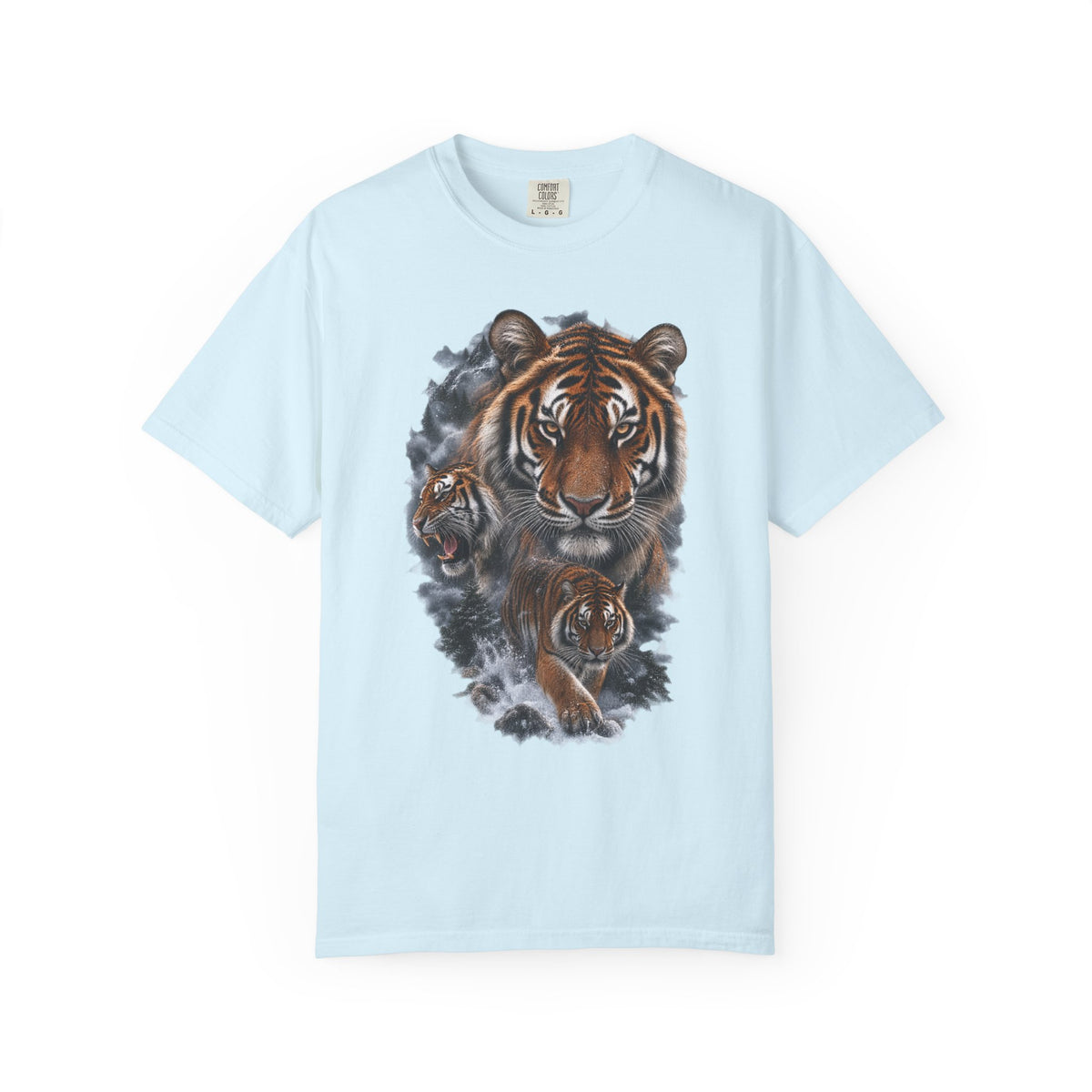 Tiger Moon Comfort Colors T-Shirt – Vintage Big Cat Graphic Tee