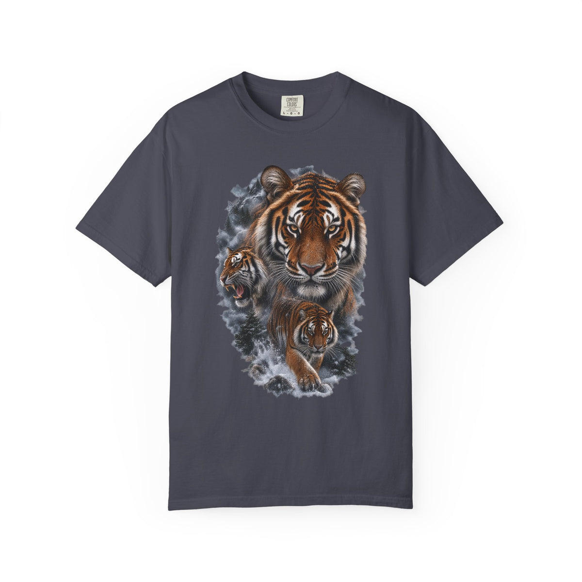 Tiger Moon Comfort Colors T-Shirt – Vintage Big Cat Graphic Tee