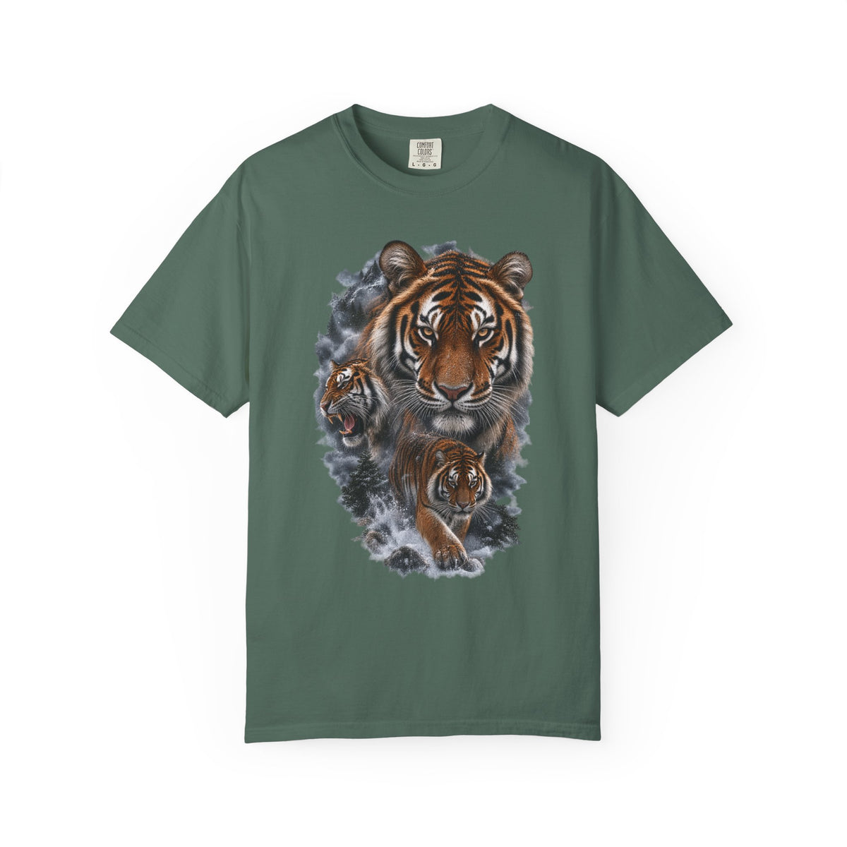 Tiger Moon Comfort Colors T-Shirt – Vintage Big Cat Graphic Tee
