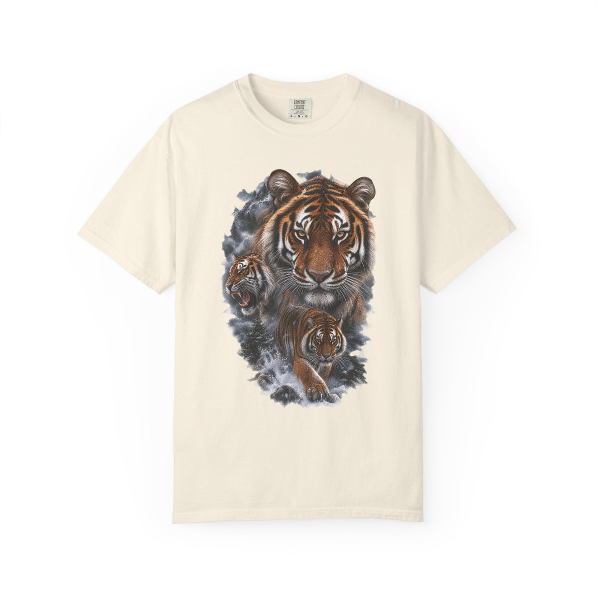 Tiger Moon Comfort Colors T-Shirt – Vintage Big Cat Graphic Tee